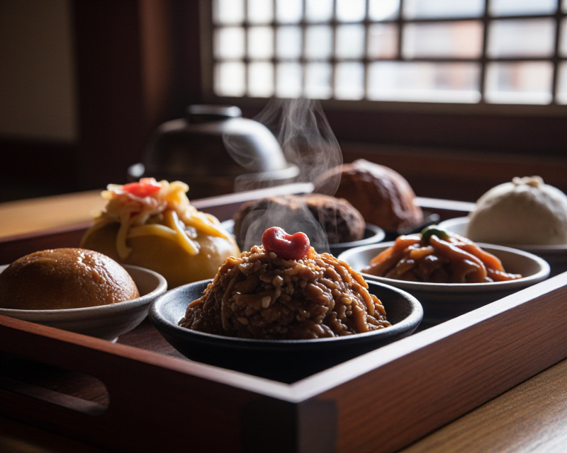 Korean Buddhist Temple Food