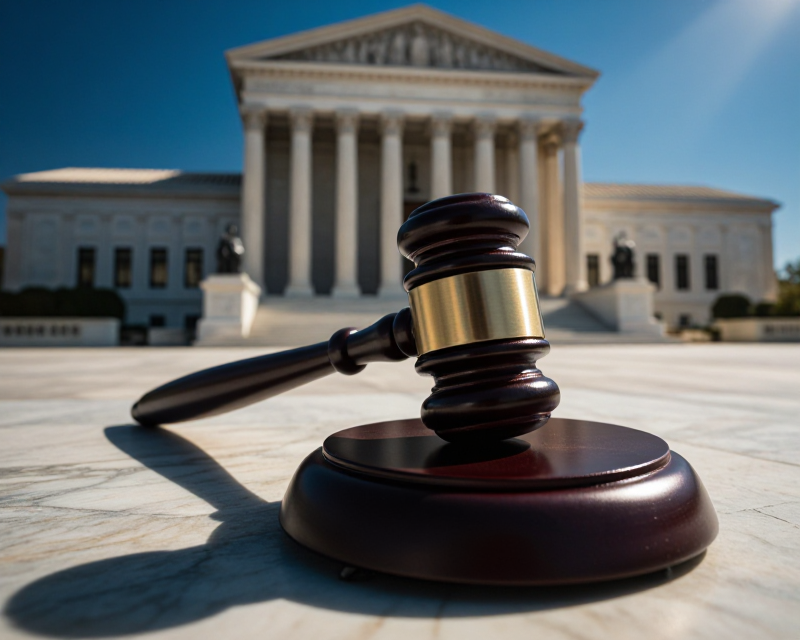 Supreme Court Ruling Symbolism