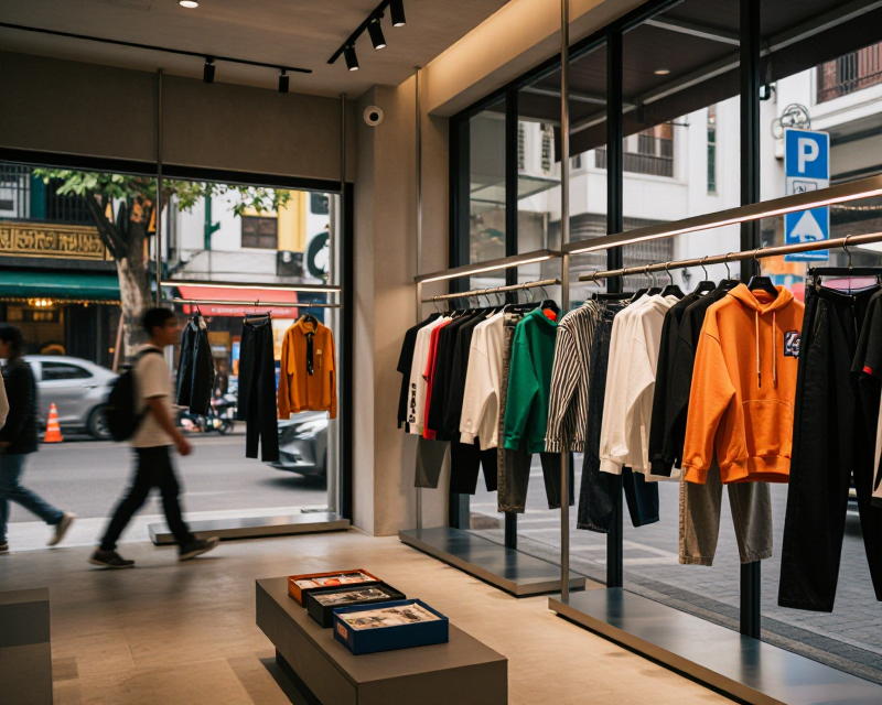 Modern Fashion Store in Vietnam