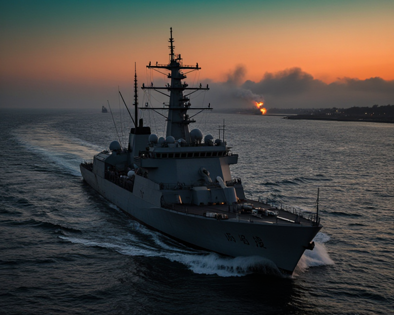 Naval Tension in Strait of Hormuz
