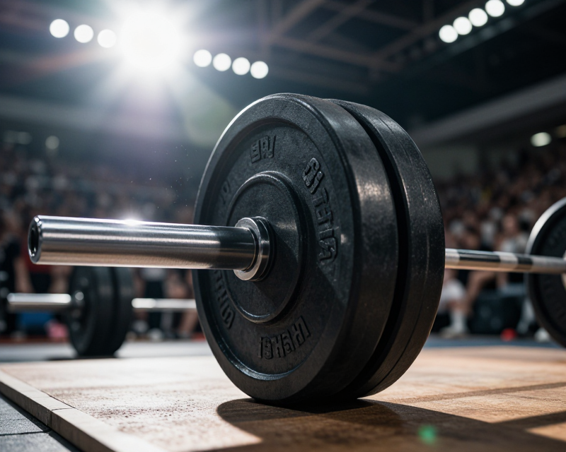 Weightlifting Competition Atmosphere
