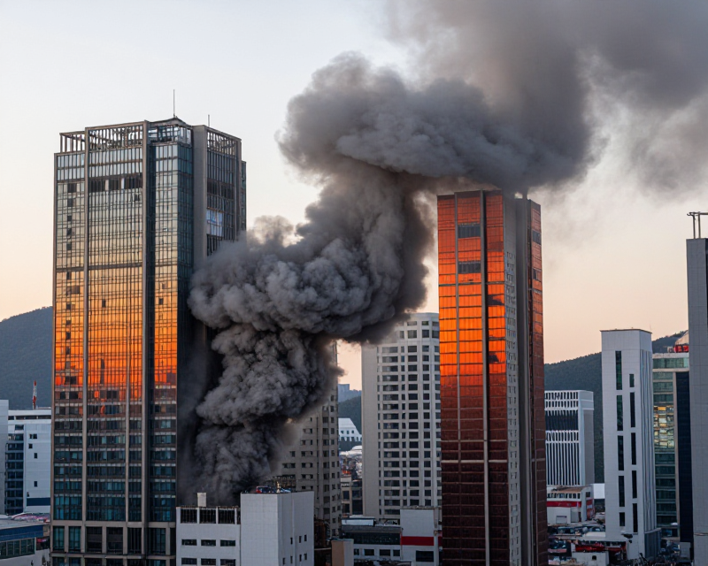 Fire in Seoul Urban Area
