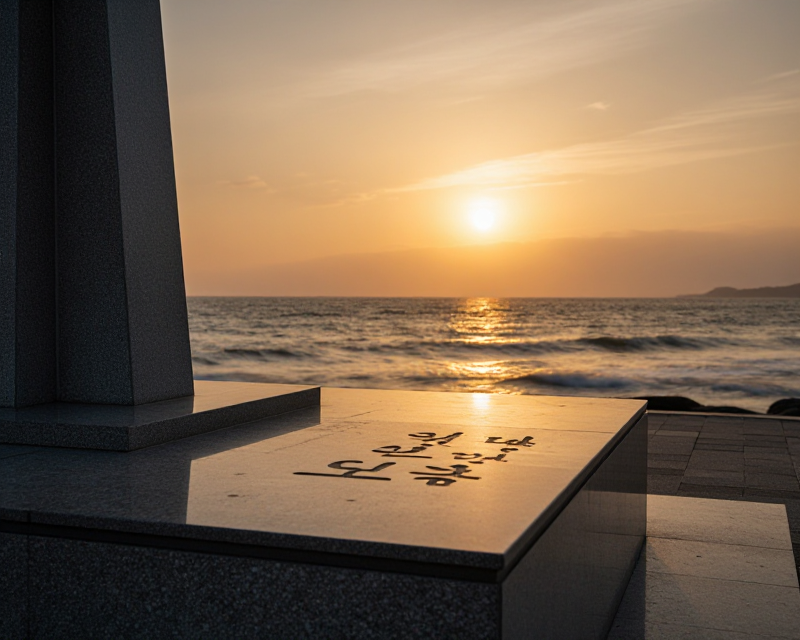 Solemn Memorial at Sea