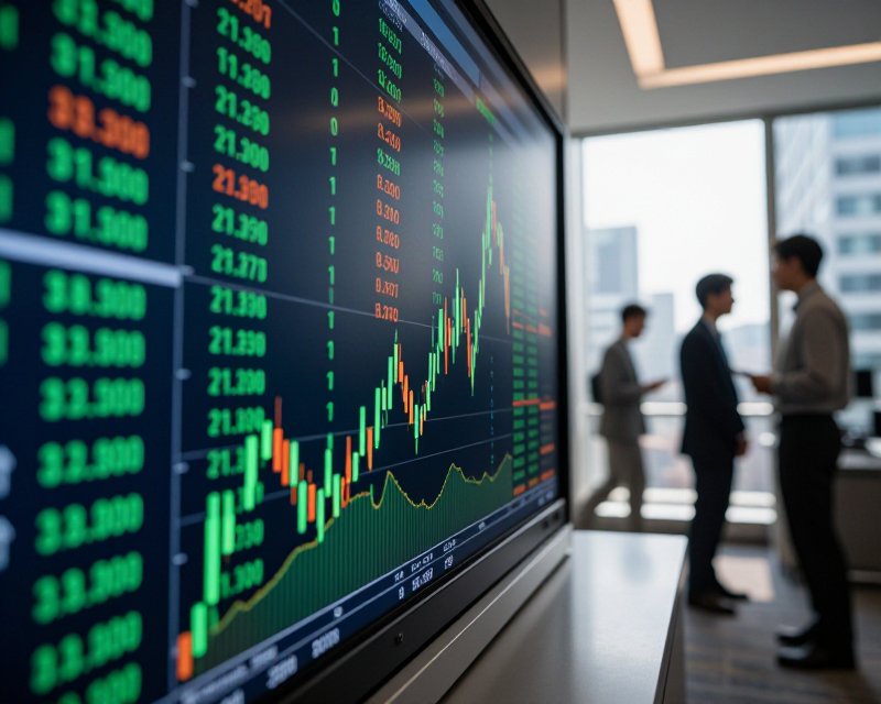 Rising Stock Market in Seoul