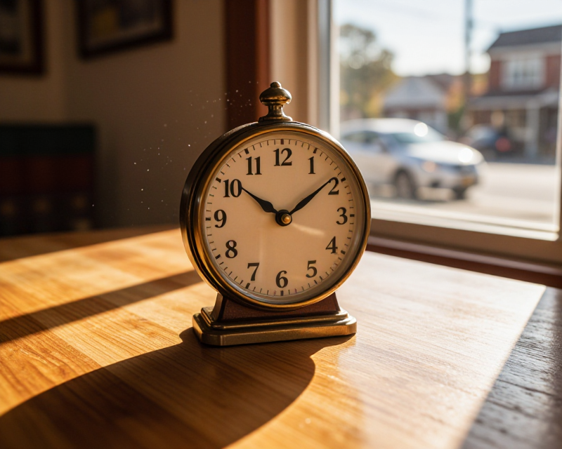 Sunlight and Clock