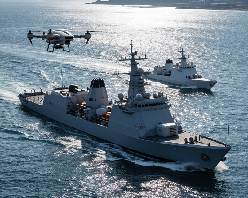 AI and Unmanned Naval Trial